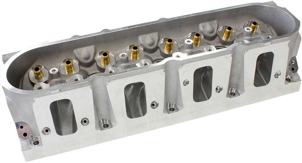 GM LS 276cc CNC Aluminium Heads Bare 70cc, 2.165"/1.60" 6 Bolt AF95-0416 - Aeroflow