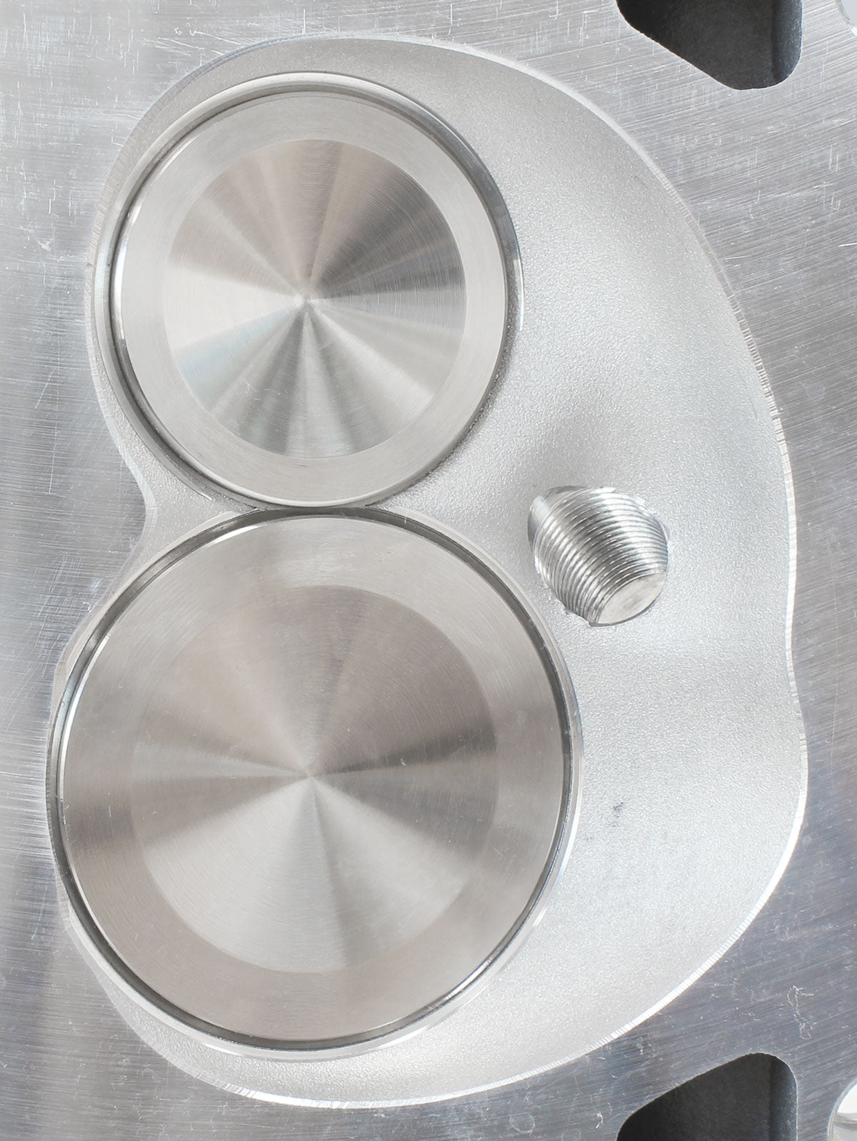 SBF 205cc Aluminium Heads Asseassemb. Alloy Cylinder Heads AF95-2360 - Aeroflow