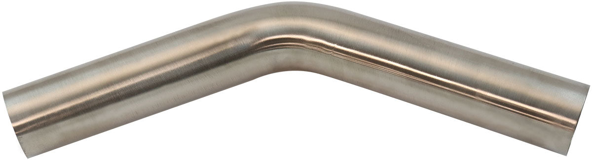 304 S/S Bend 45 Deg 1-5/8" O.D 1.5mm (.059") 150mm / 6" Leg AF9502-1625 - Aeroflow