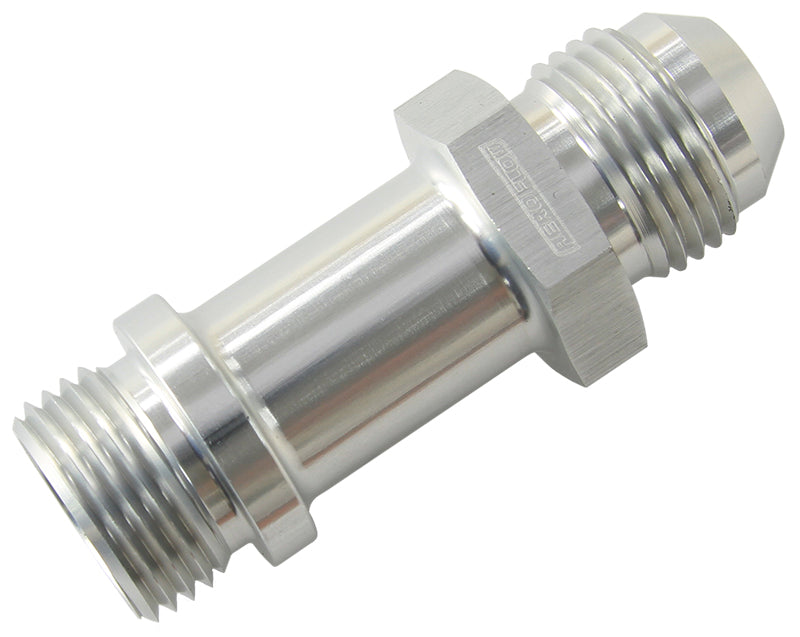 -12ORB To Male -12AN Extension Silver 1.5" Long Extension AF953-12S - Aeroflow