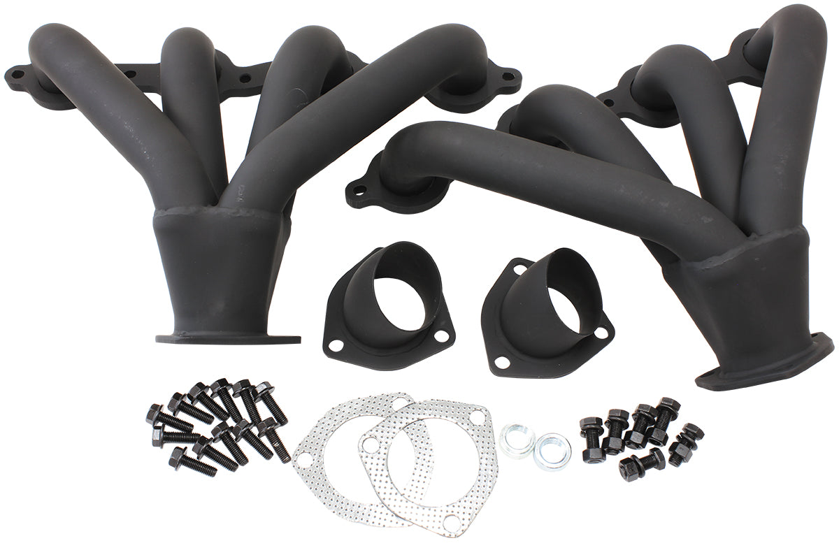 GM LS Block Huggers Natutral Steel Finish AF9599-1001 - Aeroflow