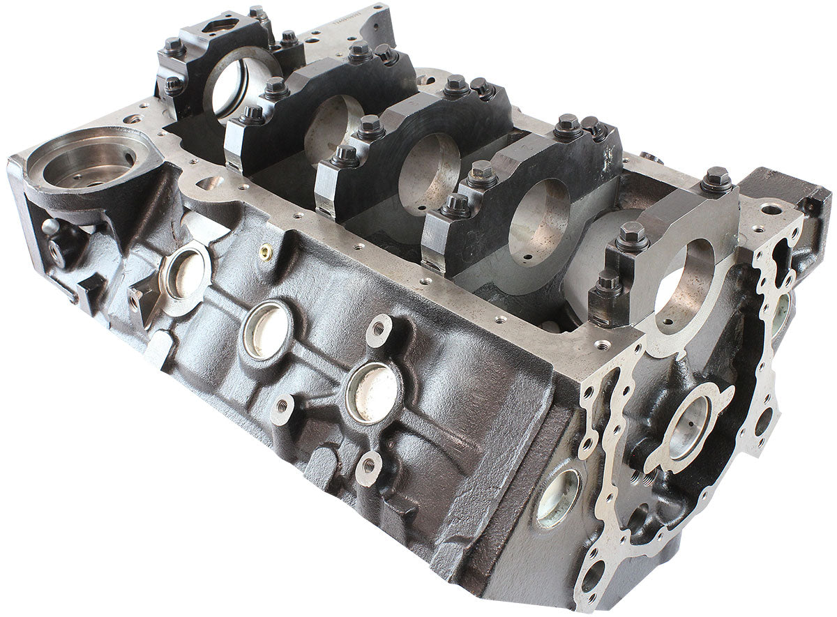 SBC Bare Engine Block 4.125" Bore 9.02 Deck Main Bear 350 AF96-1002 - Aeroflow