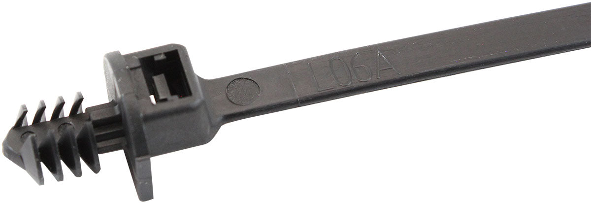 Fir Tree Cable Tie 4.8 x 210mm Fixed 100 Pack Black Zip Ties AF98-4821-100 - Aeroflow