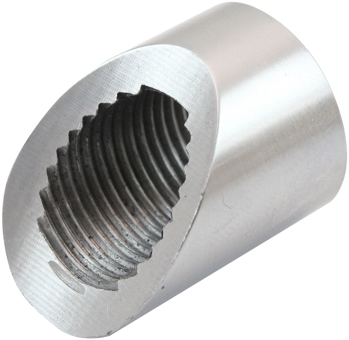 Angled Weld Bung O2 Sensor Steel M18 x 1.5 Oxygen Sensor 45 AF987 - Aeroflow