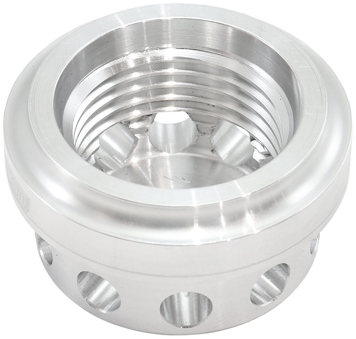 Vented Weld On Bung -8 ORB Alloy Baffle 3/4"-16 Thread AF988-08D - Aeroflow