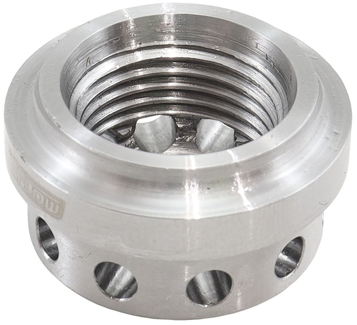 Vented Weld On Bung -8 ORB Steel Baffle 3/4"-16 Thread AF988-08S - Aeroflow