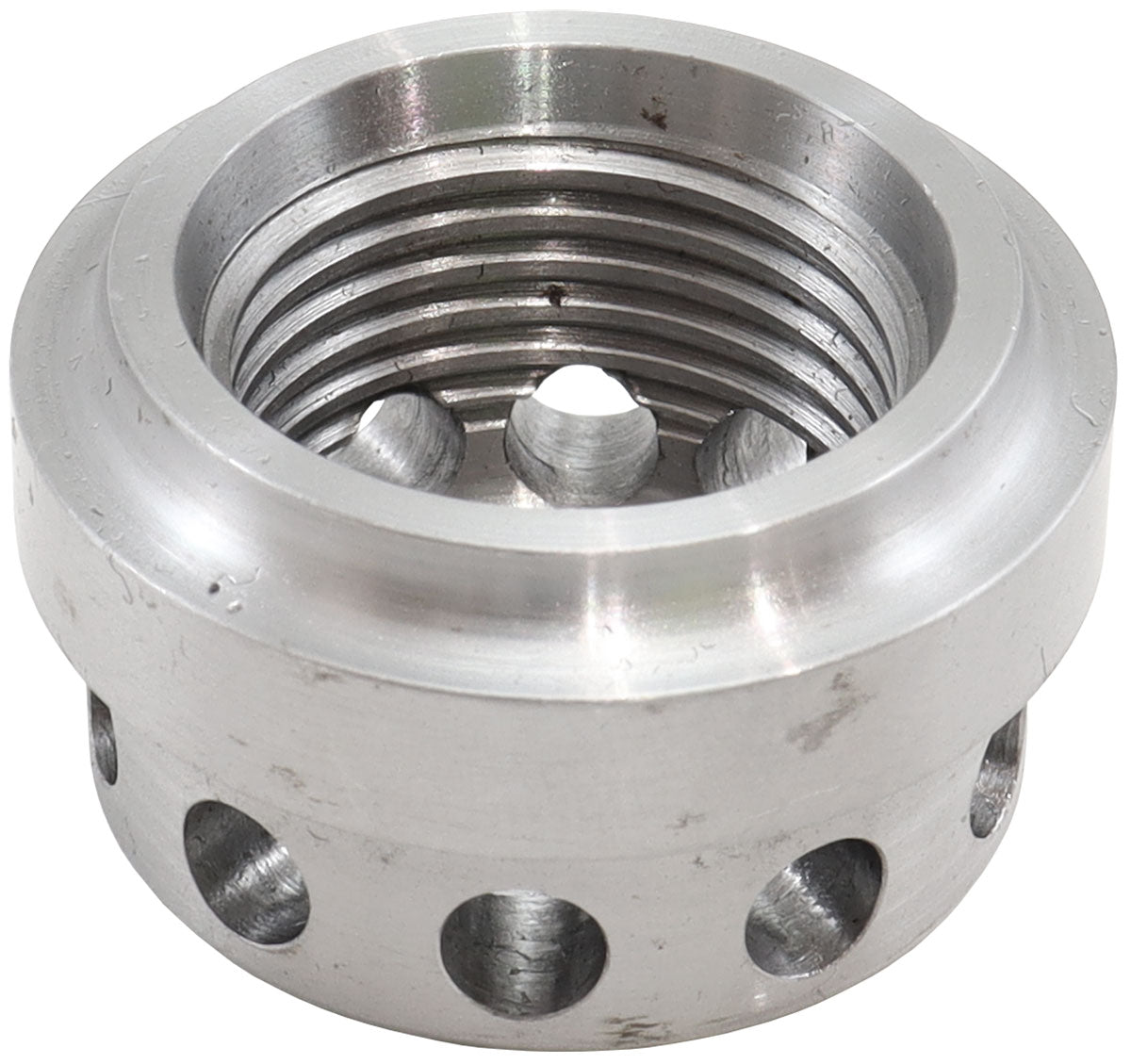 Vented Weld On Bung -10 ORB Steel Baffle 7/8"-14 Thread AF988-10S - Aeroflow
