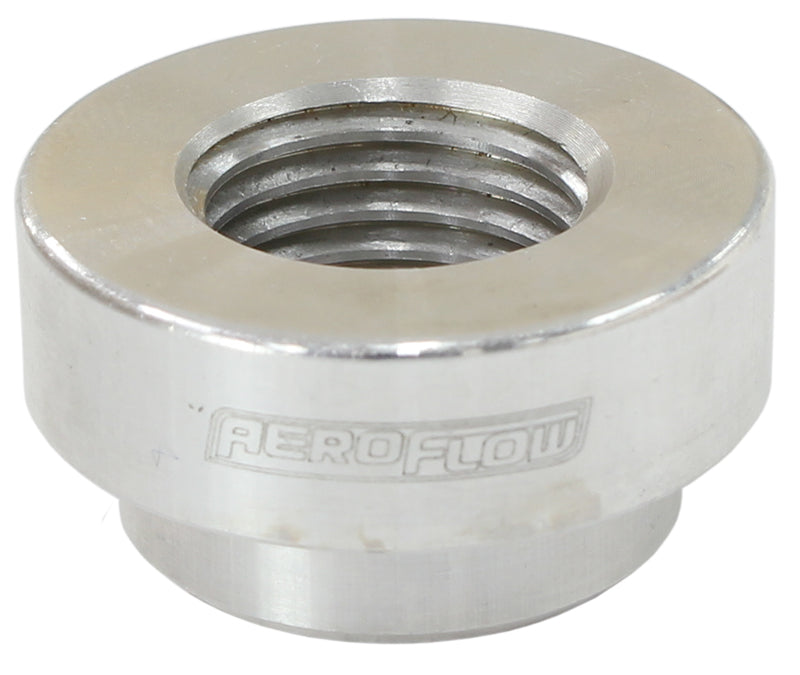 Aluminium Weld On Female M14 x 1.5mm Pitch Washer Seal AF992-M14D - Aeroflow