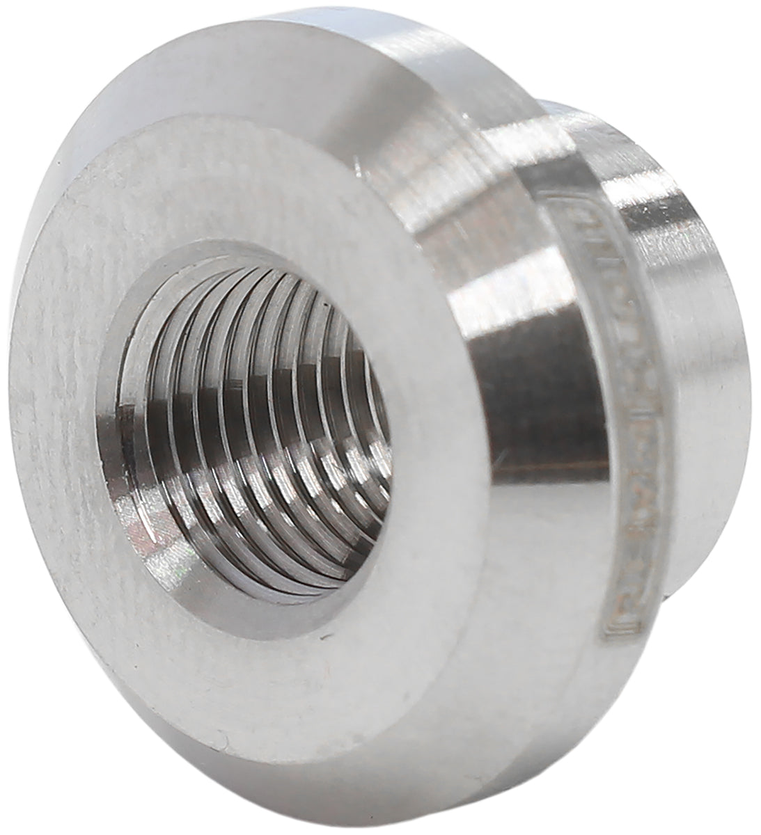 Female Weld On Bung, M10 x 1.0 Thread, Stainless Steel AF996-M10SS - Aeroflow