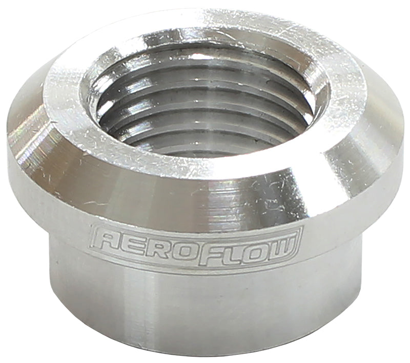 Female Weld On Bung, M16 x 1.5 Thread, Aluminium AF996-M16D - Aeroflow