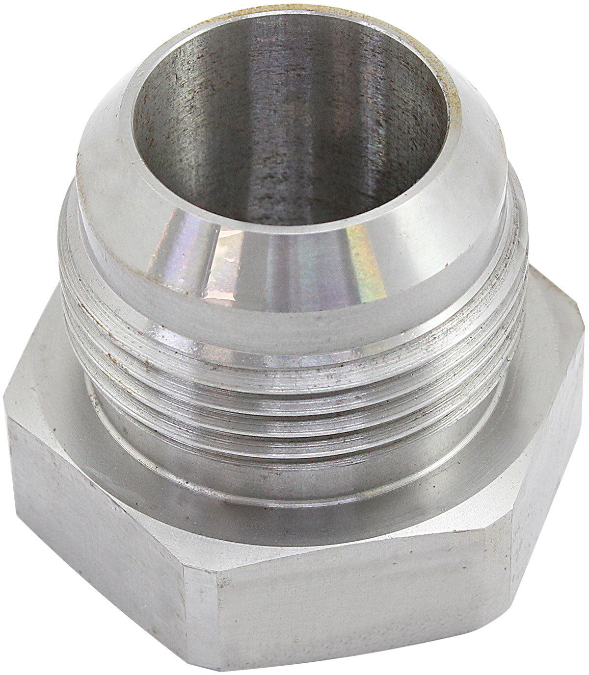 Steel Hex Weld On Male Bung Suits 1" Hard Line -16AN Male AF999-16SH - Aeroflow