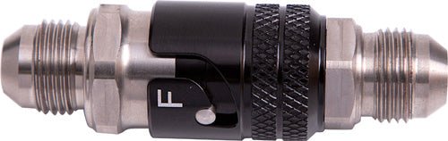 Quick Release -4 Viton Seal Black Titanium AFQR102-04 - Aeroflow