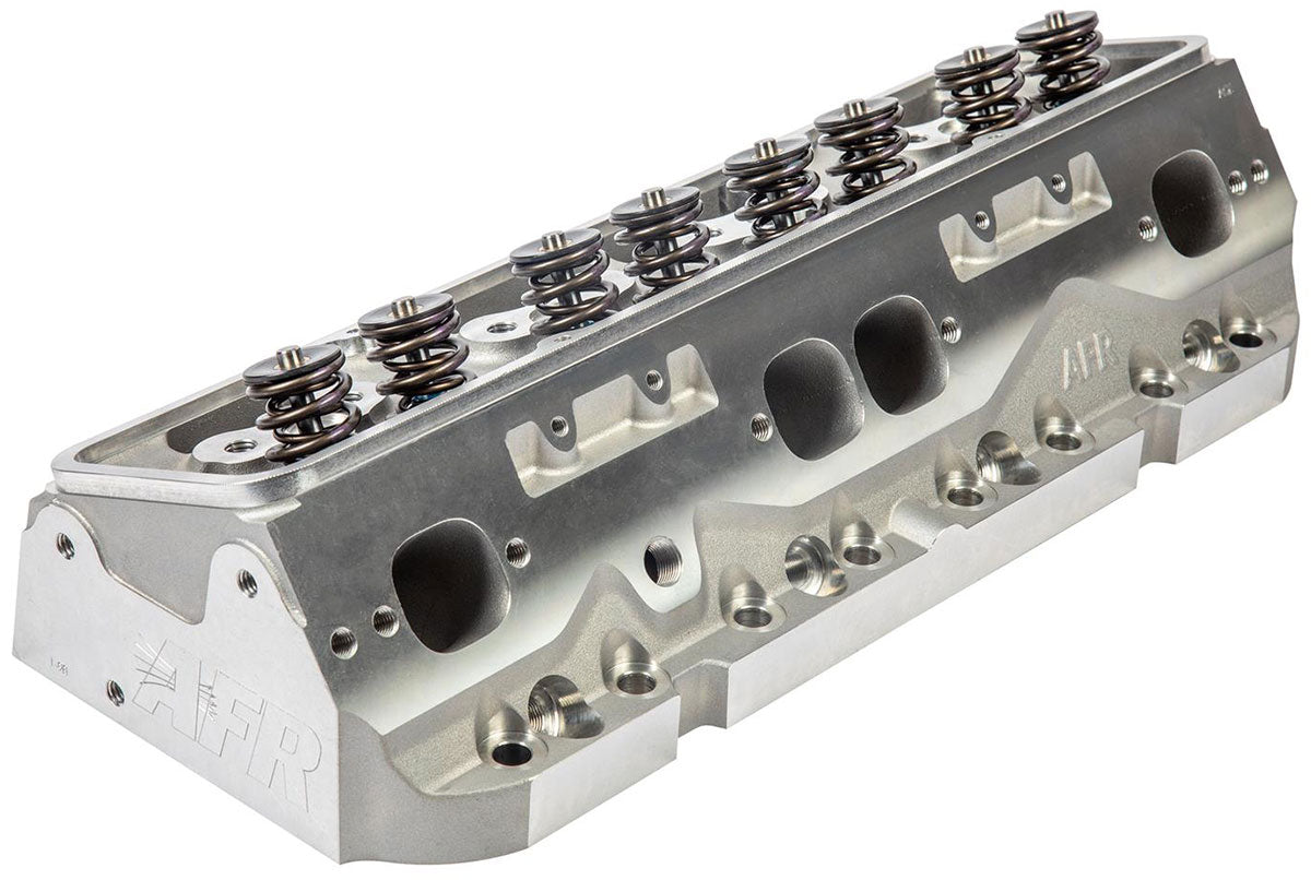 SBC Enforcer Cylinder Head (Each) 200CC/64CC As Cast Complete Angle Plug AFR1016 - Air Flow Research - Cylinder Heads - Air Flow Research