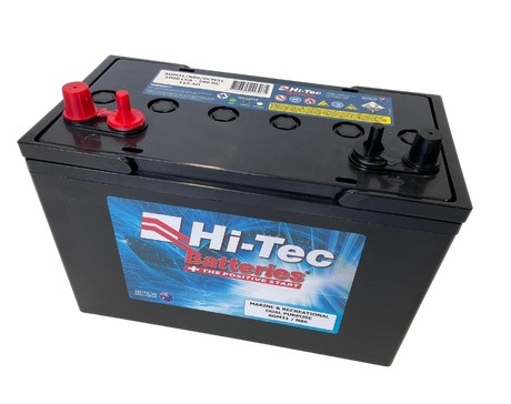 AGM Marine Battery M31 Dual Purpose 12V 115Ah - Hi-Tech Batteries