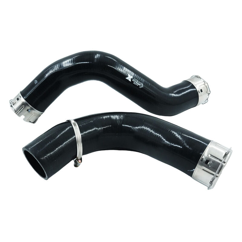 2 x Intercooler Hot & Cold Side Silicone Hose Fit For Nissan Navara D23 NP300 2.3L M9T Turbo AIH-NS005-2PCS - Machter