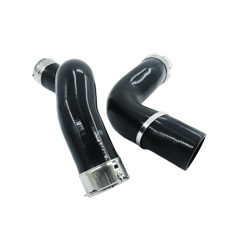 2 x Intercooler Hot & Cold Side Silicone Hose Fit For Nissan Navara D23 NP300 2.3L M9T Turbo - Machter
