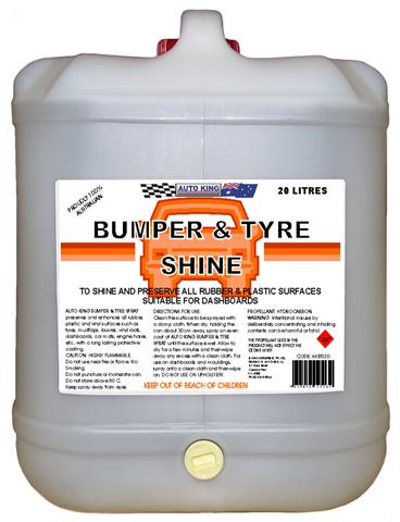 Bumper & Tyre Sheen Silicone 20L - AUTOKING | Universal Auto Spares