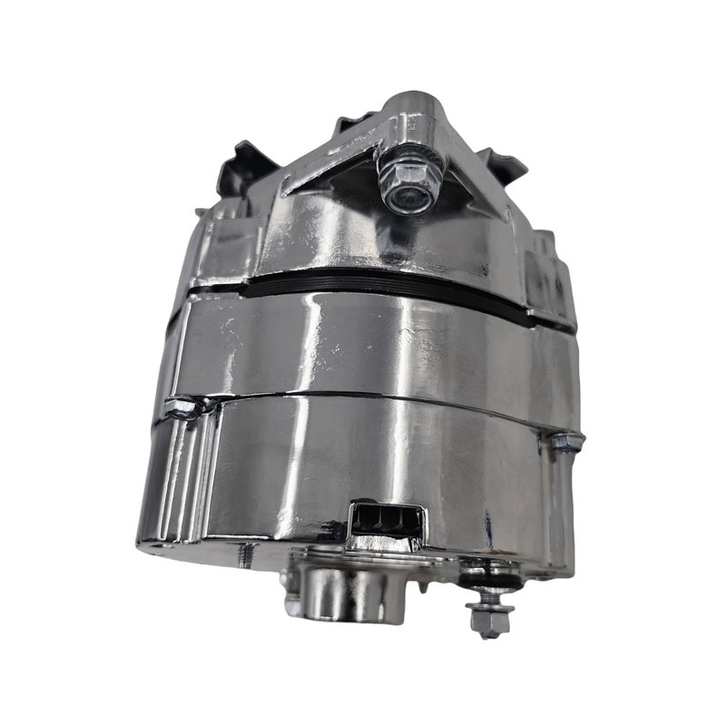 100A Alternator Internal Reg. Chrome Fit For Holden Commodore Torana HQ HJ HX HZ WB ALTER-CV001 - Machter