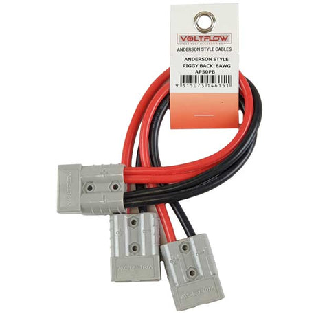 Anderson Style Connector 50AMP To Twin (8AWG) - Voltflow