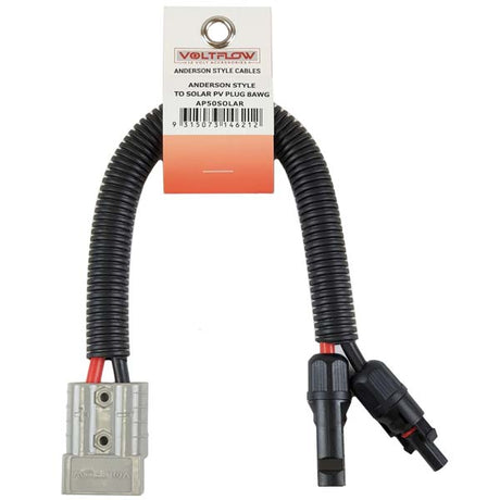 Anderson Style Connector 50AMP To Solar PV Plug - Voltflow | Universal Auto Spares