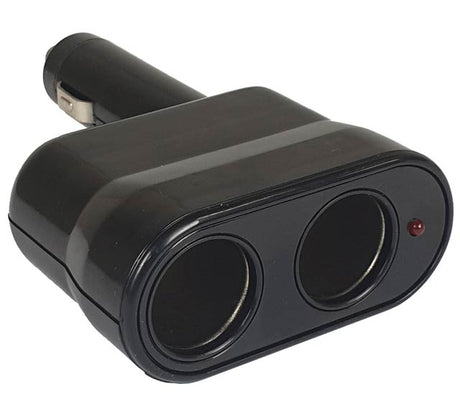 12V Accessory Dual Sockets - Plug-in No Lead - Voltflow