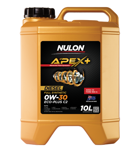 APEX+ 0W-30 ECO-PLUS C2 - Nulon 10L