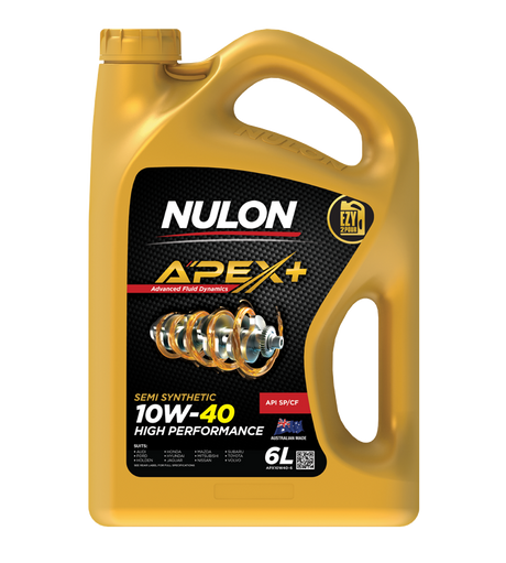 APEX+ 10W-40 High Performance - Nulon 6L