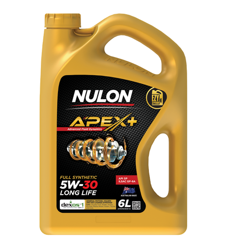 APEX+ Full Synthetic 5W-30 Long Life - Nulon 6L