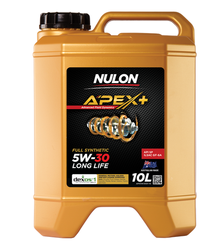 APEX+ Full Synthetic 5W-30 Long Life - Nulon 10L
