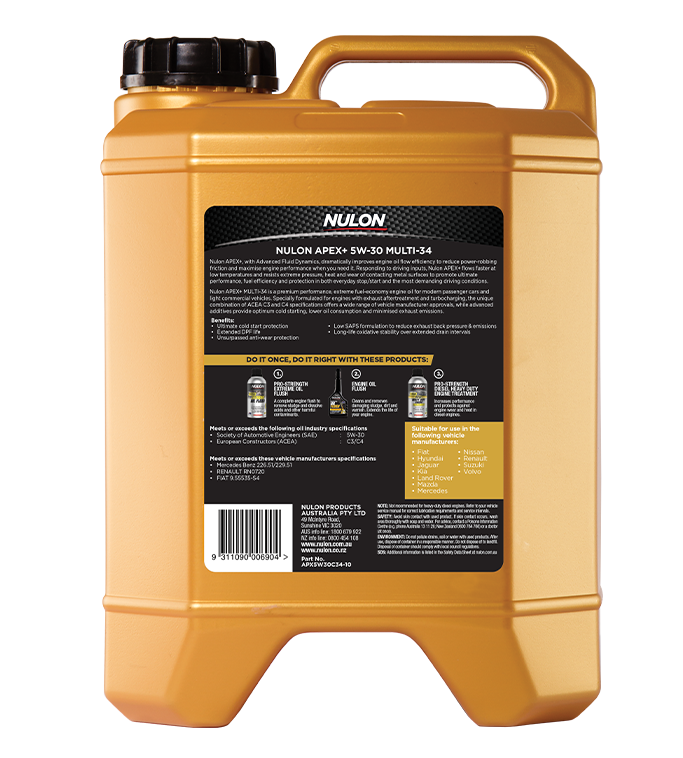 APEX+ 5W-30 MULTI-34 - Nulon