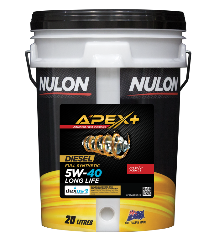 APEX+ 5W-40 Long Life - Nulon | Universal Auto Spares