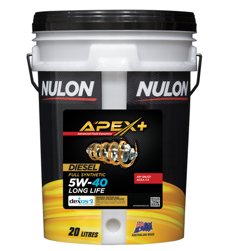 APEX+ 5W-40 Long Life - Nulon | Universal Auto Spares