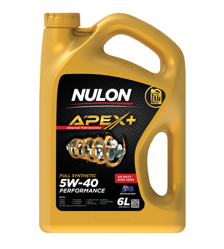 APEX+ 5W-40 Performance - Nulon | Universal Auto Spares
