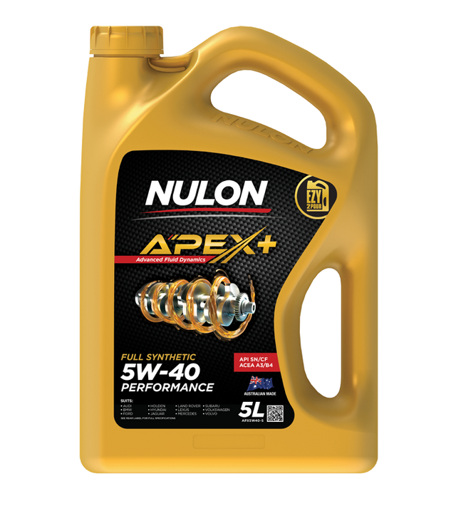 APEX+ 5W-40 Performance - Nulon | Universal Auto Spares