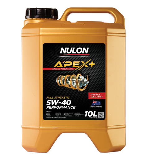 APEX+ 5W-40 Performance - Nulon | Universal Auto Spares