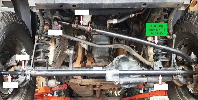 Tie Rod Assembly Inner Fit For Jeep Wrangler JK 2007-2018 - Machter