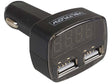 Dual USB 2.4AMP With Volt & Ammeter - Voltflow
