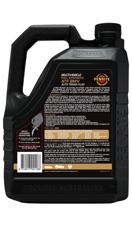 ATF BMV (Full Syn) - Penrite
