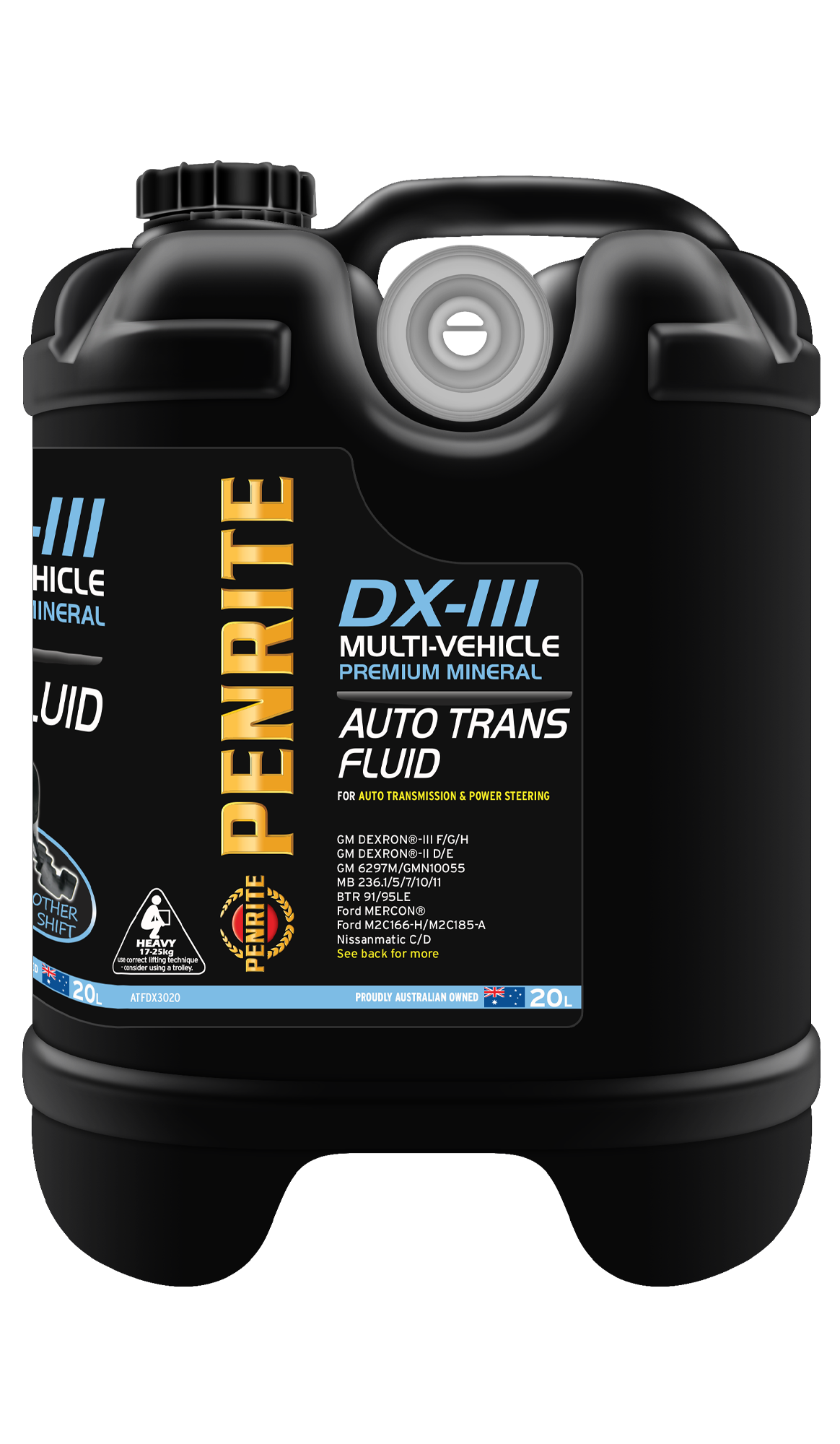 ATF DX-III (Mineral) - Penrite 20L