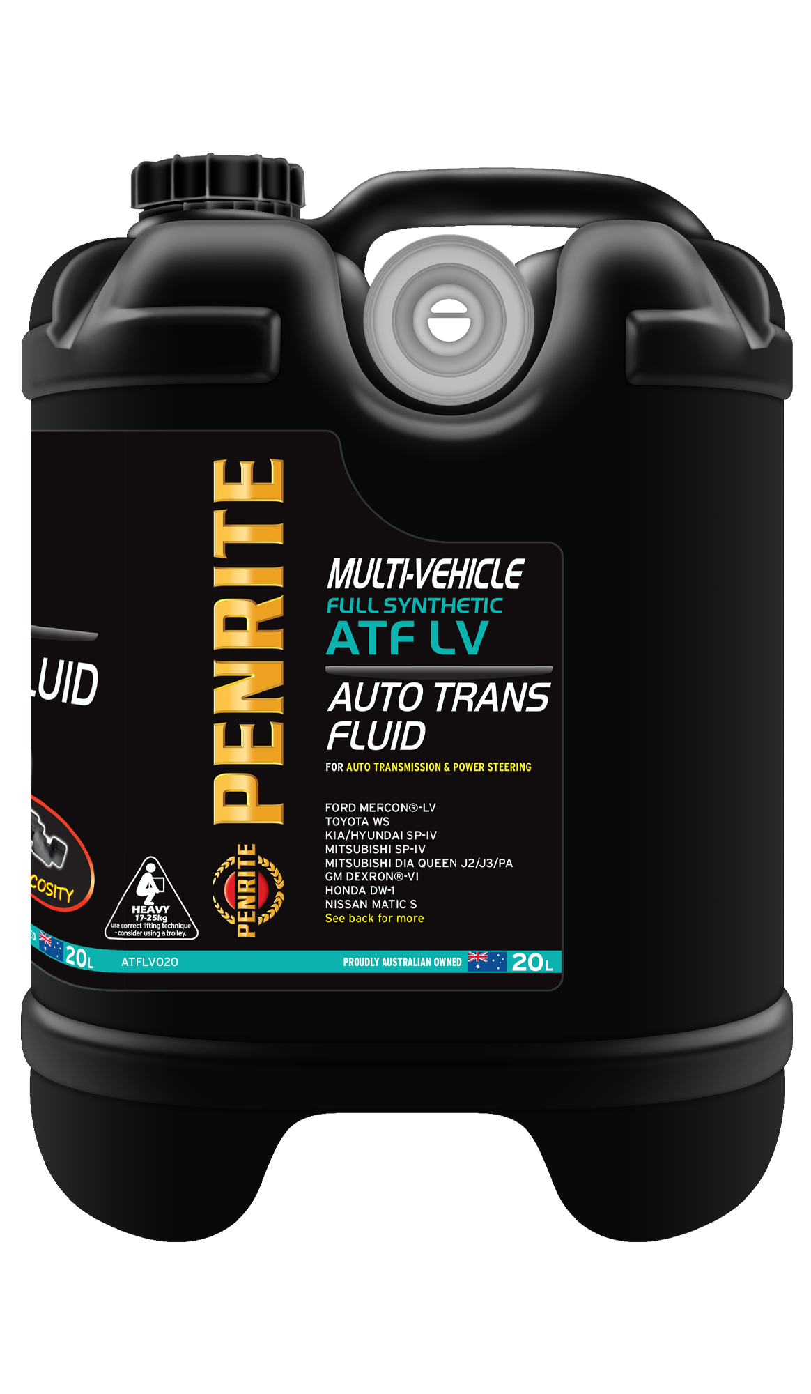ATF LV (FULL SYN) - Penrite 20L