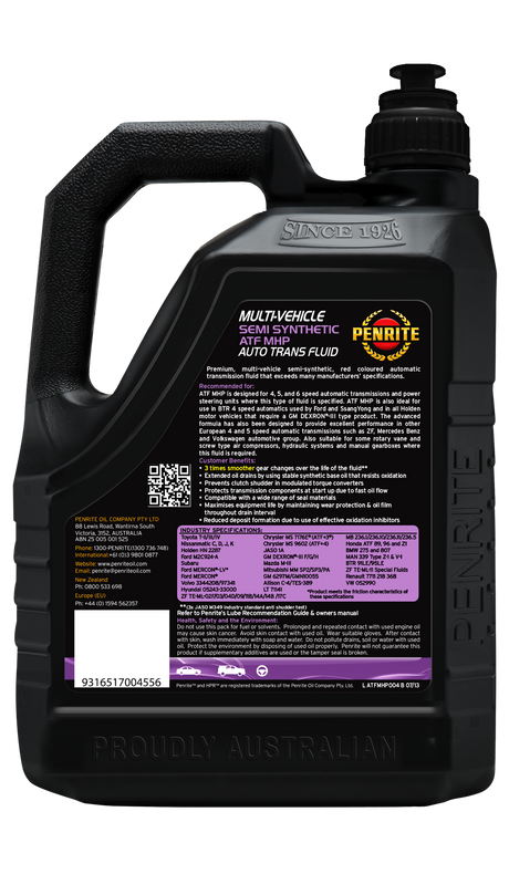 ATF MHP (FULL SYN) - Penrite