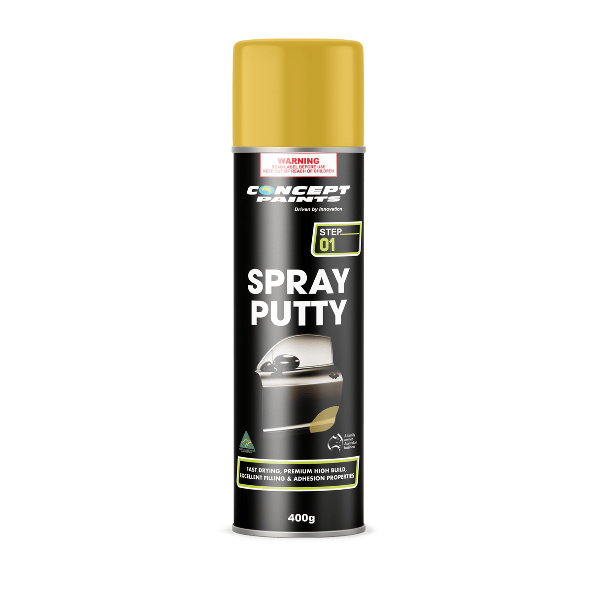 Paint Spray Putty Aerosol 400g - Concept Paints