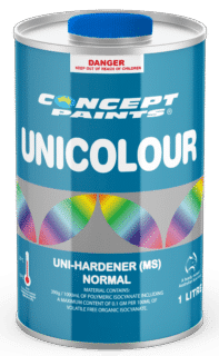 Universal (MS) Hardener Normal 500ml & 1L - Concept Paints