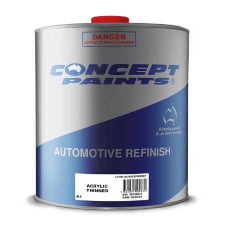 Acrylic Thinners 4L - Concept Paints