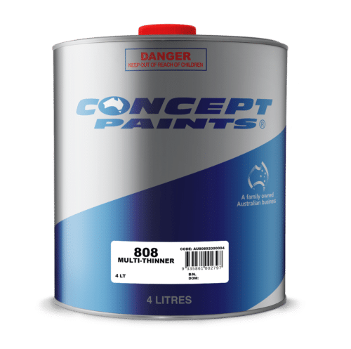808 Multi-Thinner 1L/4L - Concept Paints 4L