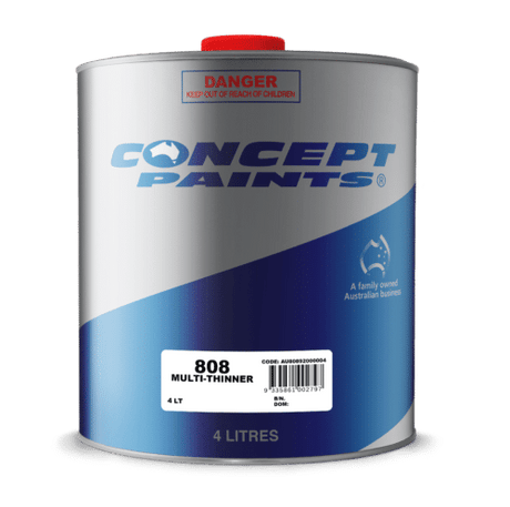 808 Multi-Thinner 1L/4L - Concept Paints 4L