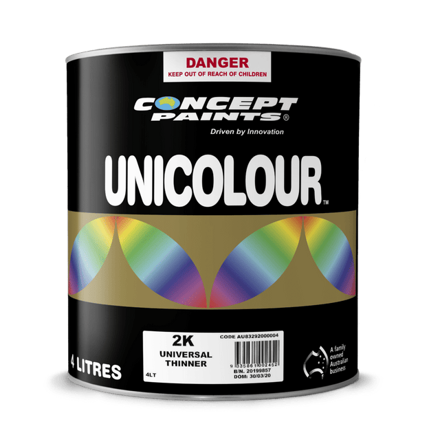 2K Universal Thinner 4L - Concept Paints