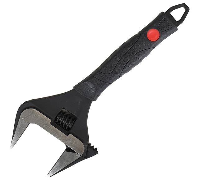 Adjustable Wrench Wide Jaw 150mm/200mm/250mm - Tool King