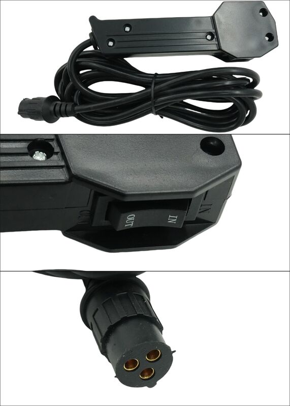 5000LB Electric Boat Winch Portable Detachable Steel Cable 12V ATV 4WD AWM-006 - Machter