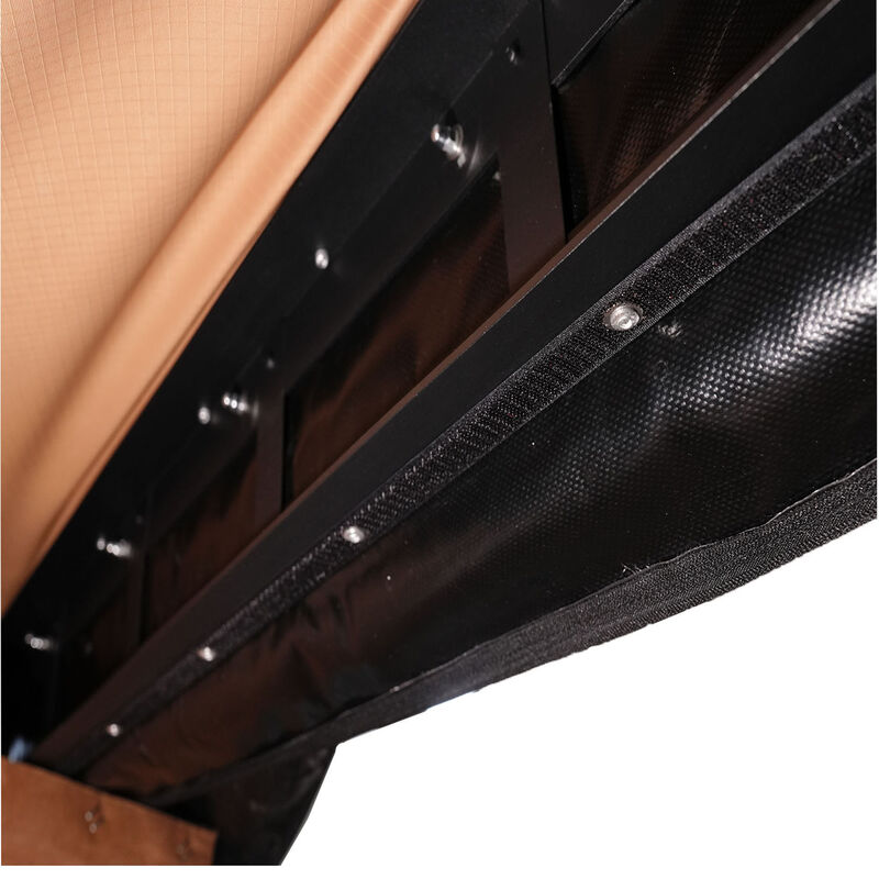 270 Degree Free-Standing Awning & "L" Bracket 600D Double-Ripstop With LED Light Right Side AWN-270 - Machter